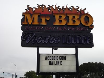 Mr BBQ and Voodoo Lounge Equipment and Salvage Auction 