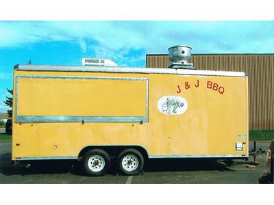 Complete Concession Trailer - Lots of New Equipment